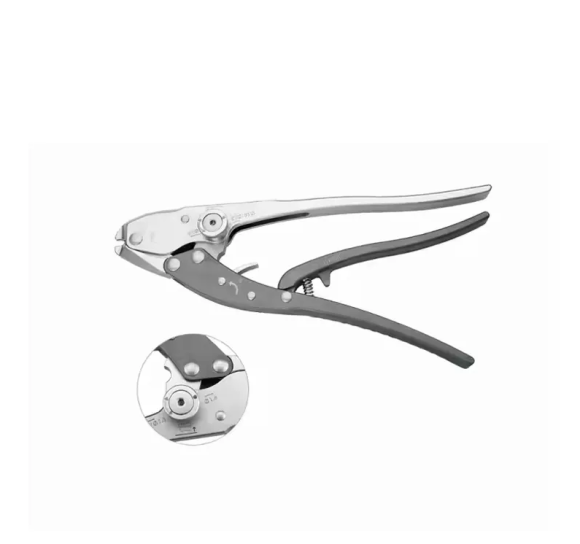 Orthopedic Implant Medical Surgical Instrument For Cerclage Wire Cable Lock Crimper